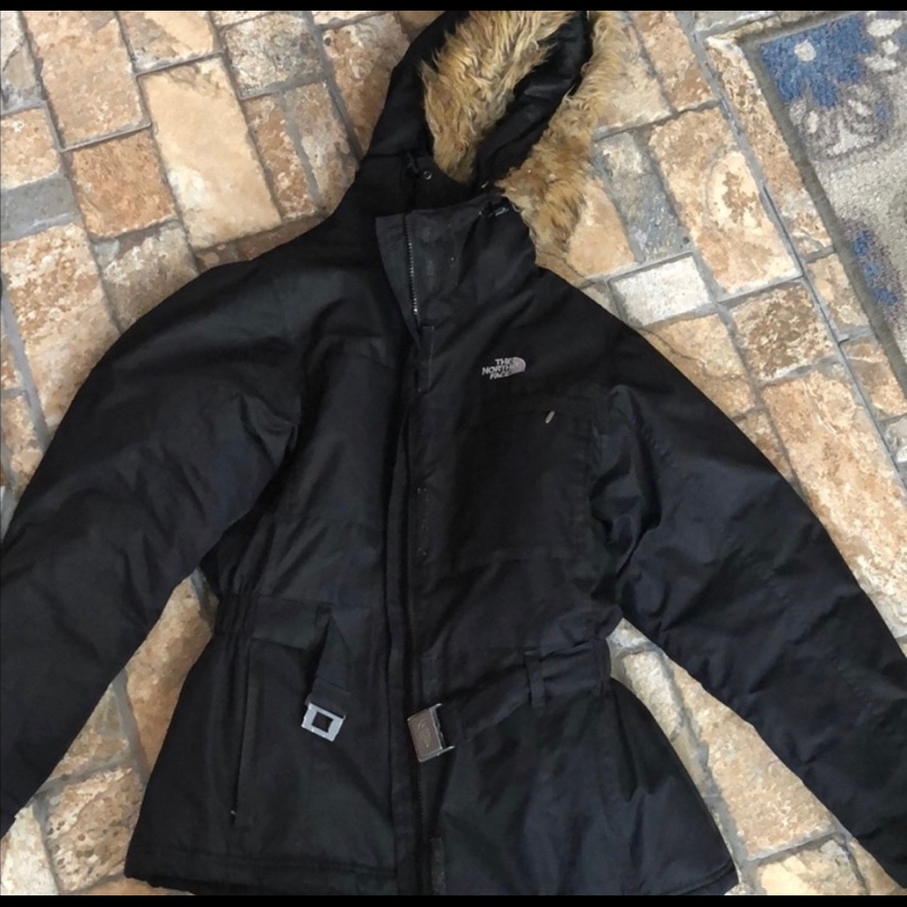 North Face Jacket Black size large